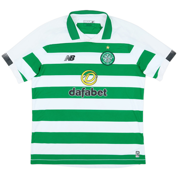 2019-20 Celtic Home Shirt - 8/10 - (XL)