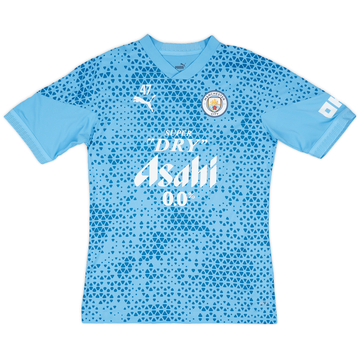 2023-24 Manchester City Player Issue Training Shirt #47 (Foden) - As New - (M)