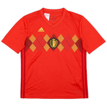 2018-19 Belgium Home Shirt - 9/10 - (M.Boys)