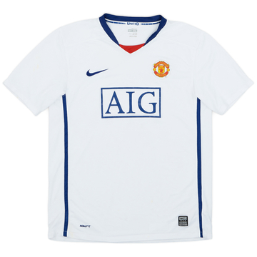 2008-10 Manchester United Away Shirt - 7/10 - (XL.Boys)