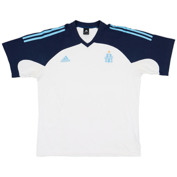 2002-03 Olympique Marseille adidas Cotton Tee - 6/10 - (XXL)