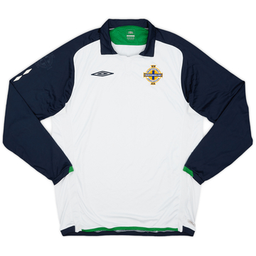 2009-10 Northern Ireland Away L/S Shirt - 6/10 - (L)