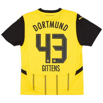 2024-25 Borussia Dortmund Home Shirt Bynoe-Gittens #43