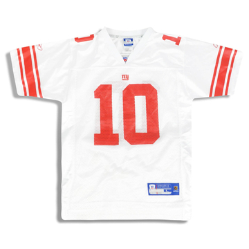 2005-06 New York Giants Manning #10 Reebok On Field Jersey (Away) Y