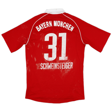 2005-06 Bayern Munich Home Shirt Schweinsteiger #31 - 4/10 - (S)