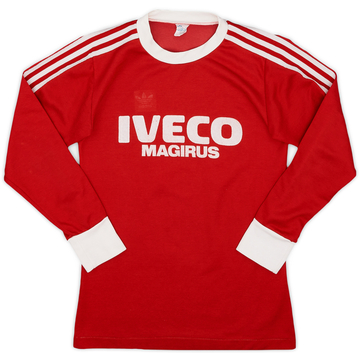 1978-79 Bayern Munich Home L/S Shirt #11 - 5/10 - (S)