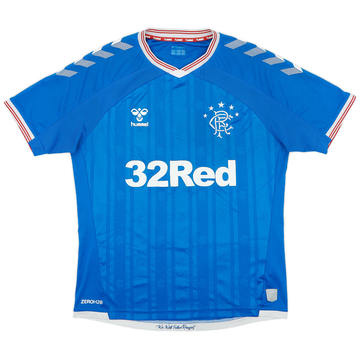2019-20 Rangers Home Shirt - 8/10 - (L)