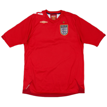 2006-08 England Away Shirt - 9/10 - (XL.Boys)