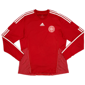 2007-10 Denmark Authentic Home L/S Shirt - 9/10 - (XL)