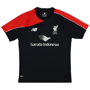 2015-16 Liverpool New Balance Training Shirt - 9/10 - (S)