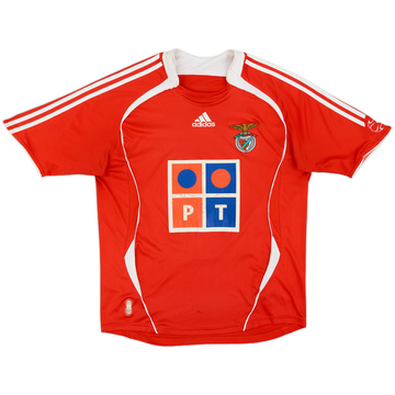 Camiseta de local del Benfica 2006-07 Nuno Gomes #21 - 6/10 - (XL.Niños)