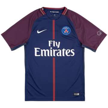 Camiseta de local del Paris Saint-Germain 2017-18 Cavani #9 - 8/10 - (S)