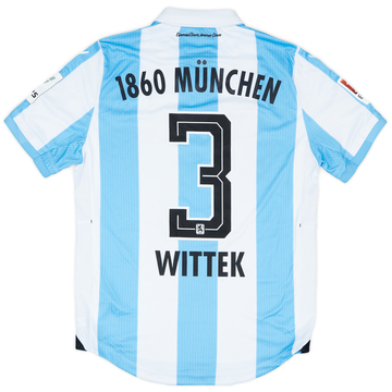 2016-17 1860 Munchen Home Shirt Wittek #3 - 7/10 - (M)