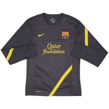 2011-12 Barcelona Nike Training L/S Shirt - 8/10 - (S)