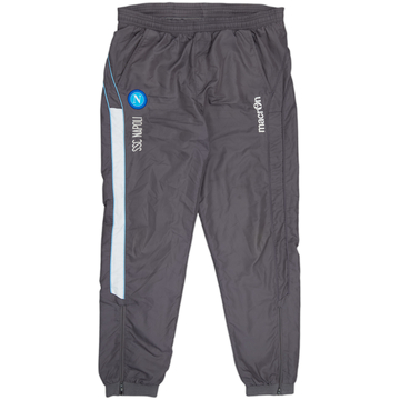 2011-12 Napoli Macron Track Pants/Bottoms - 8/10 - (S)