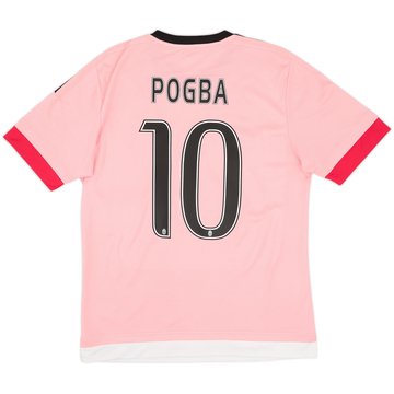 2015-16 Juventus Away Shirt Pogba #10 - 7/10 - (M)
