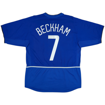 2002-03 Manchester United Third Shirt Beckham #7 - 6/10 - (L)
