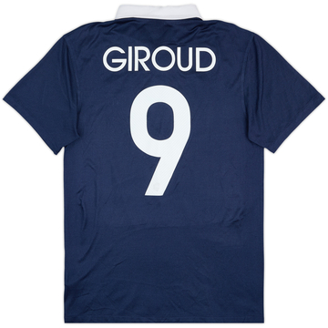 2014-15 France Home Shirt Giroud #9 - 8/10 - (M)