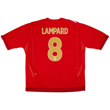 2006-08 England Away Shirt Lampard #8 - 9/10 - (3XL)