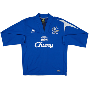2009-10 Everton Le Coq Sportif Drill Top - 8/10 - (L)