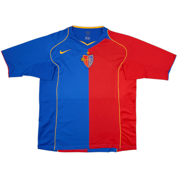 2004-05 FC Basel Home Shirt - 8/10 - (XL)
