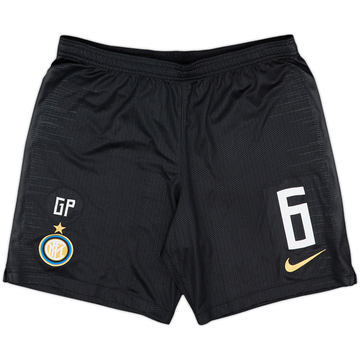 2018-19 Inter Milan Home Shorts GP #6 - 8/10 - (M)