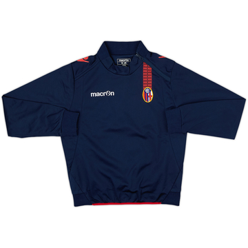 2016-17 Bologna Macron 1/4 Zip Drill Top - 8/10 - (M.Boys)