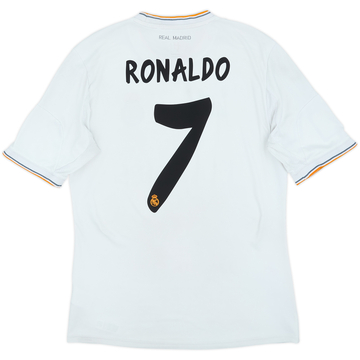 2013-14 Real Madrid Home Shirt Ronaldo #7 - 7/10 - (M)