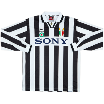 1995-97 Juventus Home L/S Shirt #10 - 9/10 - (XL)