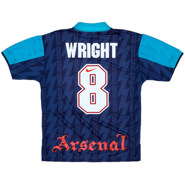 1994-95 Arsenal Away Shirt Wright #8 - 8/10 - (M)
