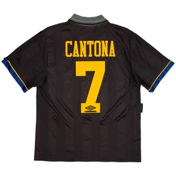1993-95 Manchester United Away Shirt Cantona #7 - 6/10 - (M)