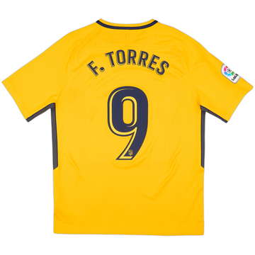 2017-18 Atletico Madrid Away Shirt F.Torres #9 - 8/10 - (L)