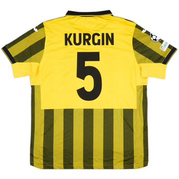 2025-25 Kairat Almaty Match Issue Champions League Home Shirt Kurgin #5