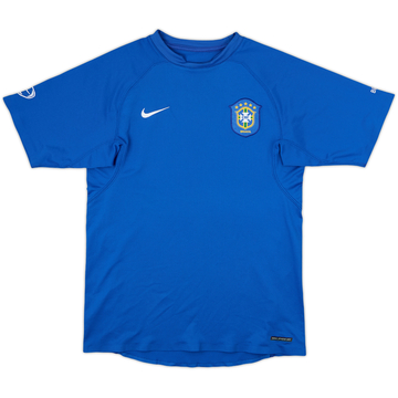2006-07 Brazil Player Issue Nike Training Shirt - 8/10 - (S)