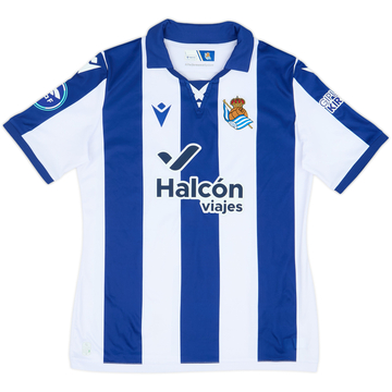 2024-25 Real Sociedad Home Shirt - 8/10 - (L.Boys)