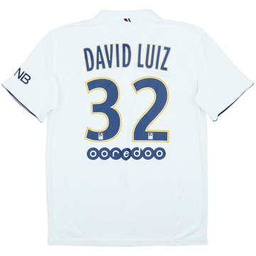 2014-15 Paris Saint-Germain Away Shirt David Luiz #32 - 5/10 - (M)