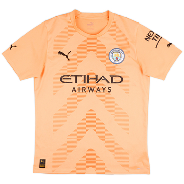 2022-23 Manchester City GK S/S Shirt - 7/10 - (M)