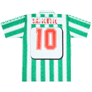 1996-98 Rapid Vienna Home Shirt Savicevic #10 - 5/10 - (XL)