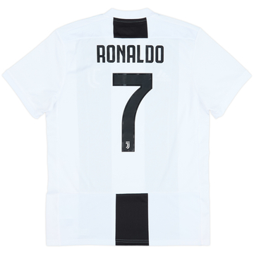 2018-19 Juventus Home Shirt Ronaldo #7 - 9/10 - (M)