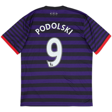 2012-13 Arsenal Away Shirt Podolski #9 - 6/10 - (L)