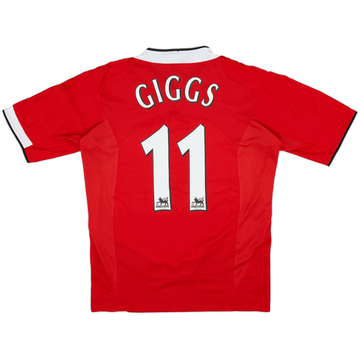 2004-06 Manchester United Home Shirt Giggs #11 - 8/10 - (S)