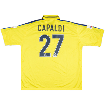 2000-01 Birmingham Match Issue Away Shirt Capaldi #27