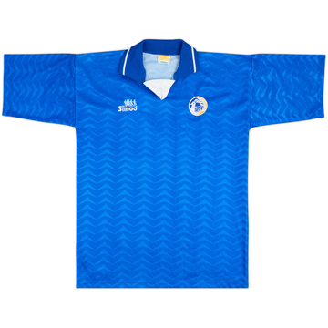 1995 Cyprus Match Issue Home Shirt #12