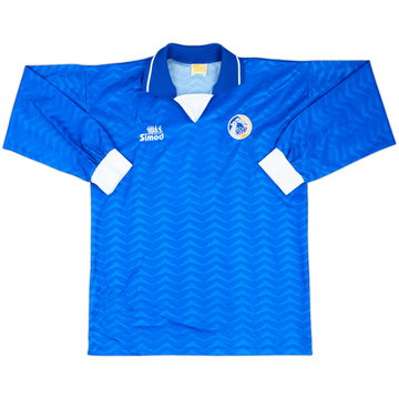 1995 Cyprus Match Issue Home L/S Shirt #9 (Gogić)