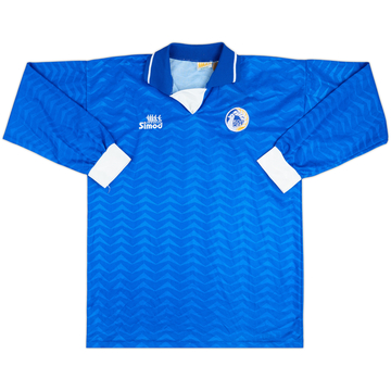 1995 Cyprus Match Issue Home L/S Shirt #4