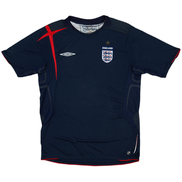 2005-06 England GK S/S Shirt - 6/10 - (M)