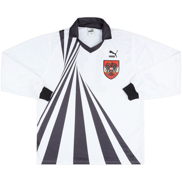 1994 Austria U-21 Match Worn Home L/S Shirt #11 (Haas)