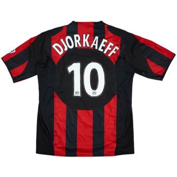 2005 NY/NJ Metrostars Match Issue Home Shirt Djorkaeff #10