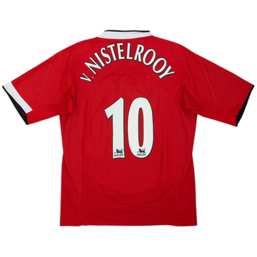 2004-06 Manchester United Home Shirt v.Nistelrooy #10 - 6/10 - (M)