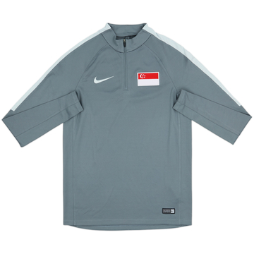 2016-17 Singapore Nike 1/4 Zip Drill Top - 8/10 - (M)